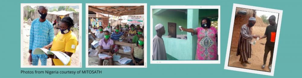 Photos of safe M.D.A. in Nigeria provided by MITOSATH