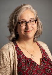 photo of a woman wearing glasses